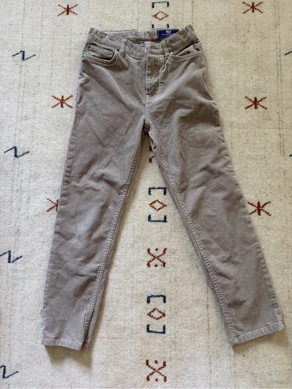 NWOT Boys Vineyaed Vines tan corduroy pants size 8